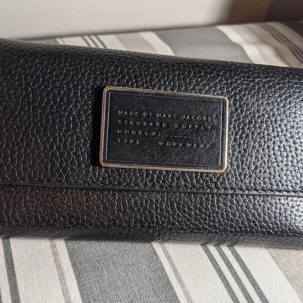 Black leather Wallet